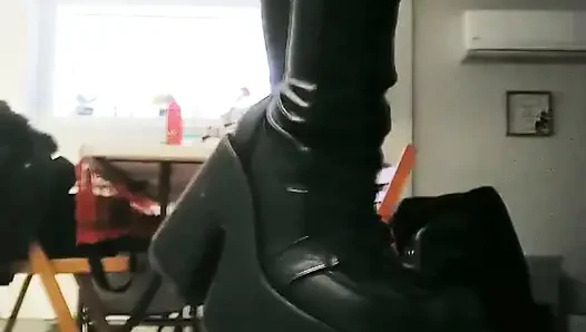 Demonia Over Knee Boots