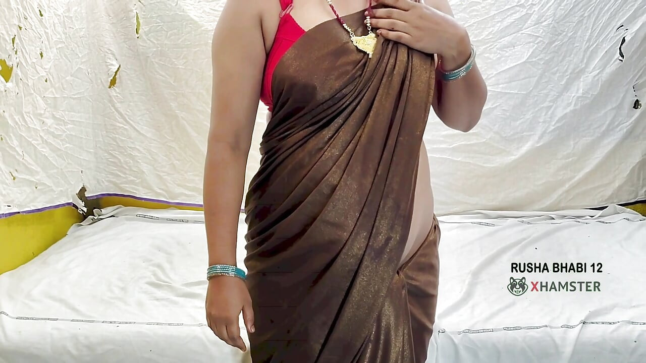 Stepmom was horny in monsoon finds dick inside the house