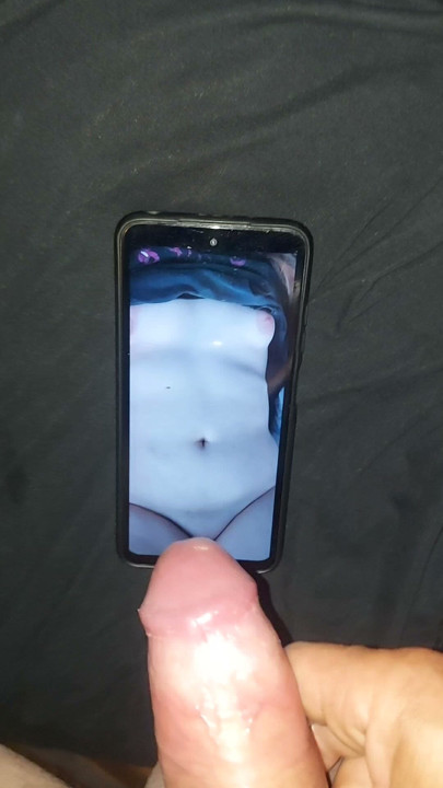 Cum Tribute hornygirl