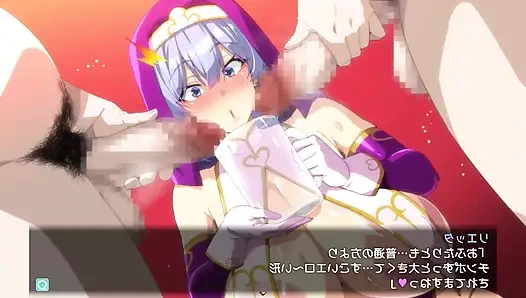 Вечеринка с большими грудями, NTR секс, 3D хентай трах жесткого дилдо Ahegao, секс-танец публичных больших сисек, анал большой задницы