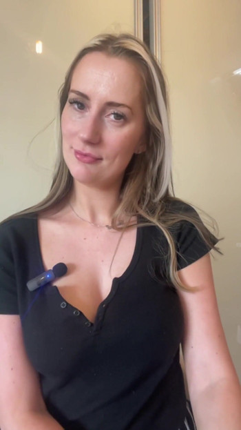 Thrilling moment from "Horny British Teacher JOI"