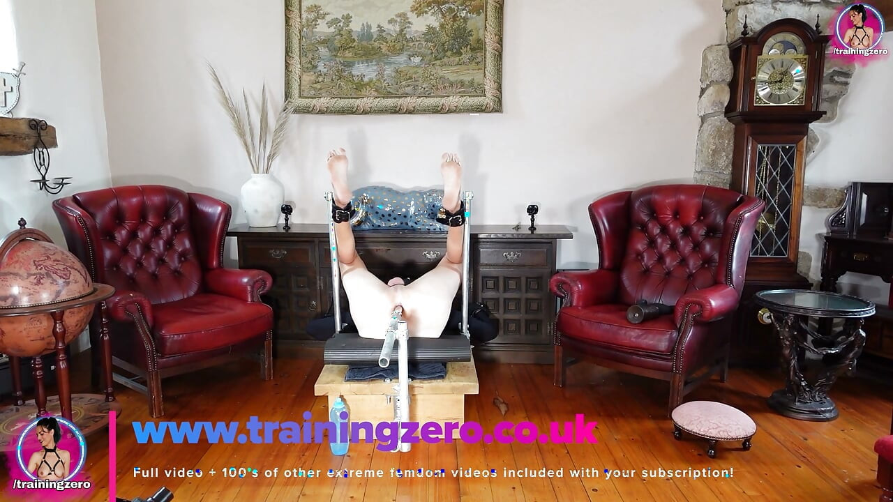 Training Zero Making a Urinal from my Femdom Toilet Slave - Anal Stretching, Fisting & Piss
