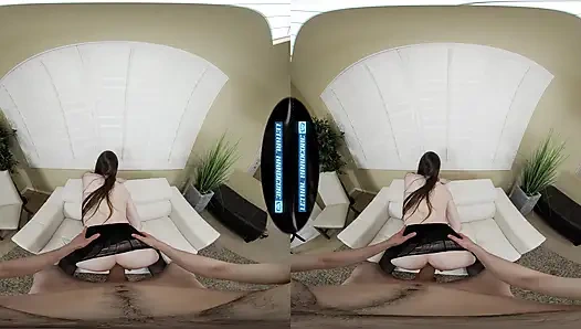 Ölümcül sert sanal gerçeklik - sevimli sekreterini çoraplarıyla sikiyorsun - hazel moore