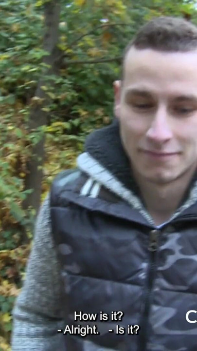 Cute uni student gets wild in the park (Czech Couples) | Clip 1
