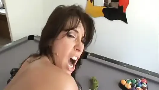 Wet MILF Eats a Huge BBC