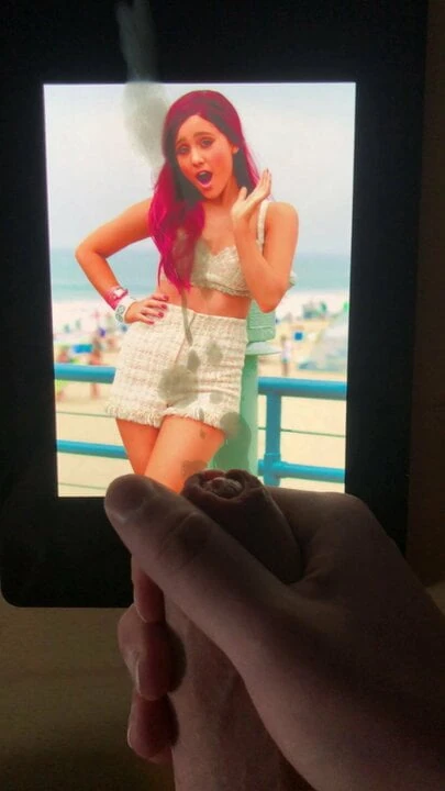 Cum Tribute Ariana grande