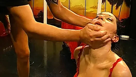 I Need It Now! - Ebony Beauty Gets Drenched in Piss During Wild Threesome Action