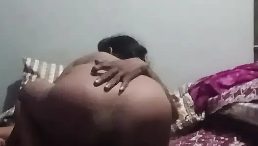 Desi Indian sister-in-law is riding a lot of land