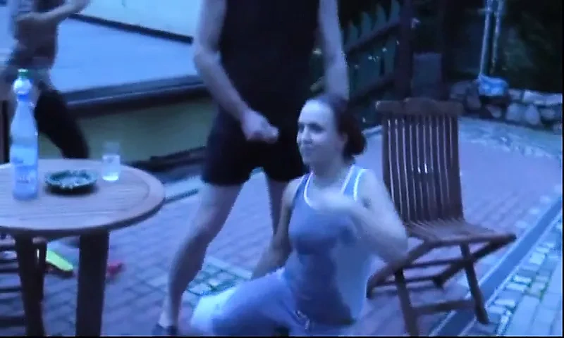 Amateur Piss Drink - german