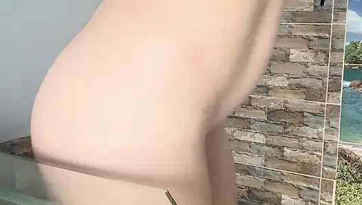 Wie köstlich es ist, meine Vagina mit dem Ende des Tisches zu reiben, hehehe