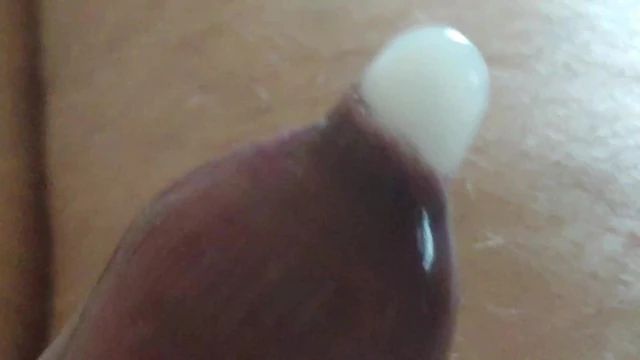 Foreskin cum in condom