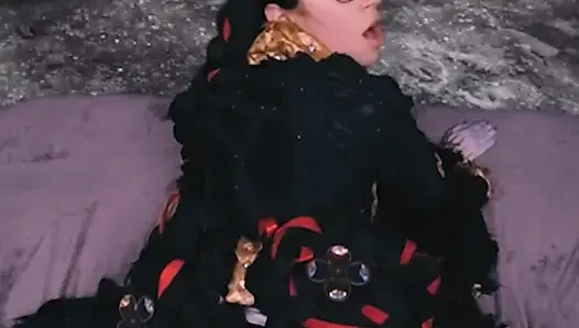 VRCosplayX Es ist zeit, frech mit Alex Coal als Bayonetta zu sein teil 2