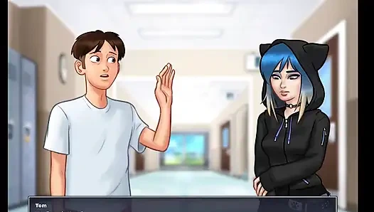 Yaz mevsimi efsanesi: bir kızla takılmak için üniversiteyi atlıyor bölüm 58,59