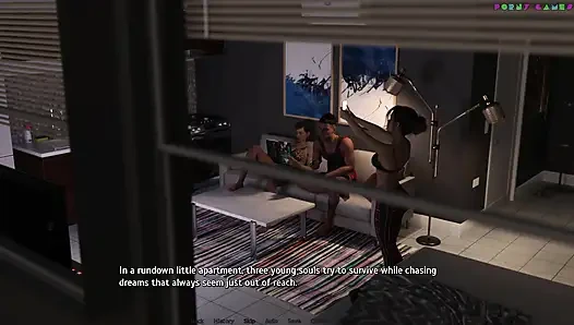 Жизнь вместе мистера Blackeyes - познакомься с вашими сексуальными соседками по комнате! 1