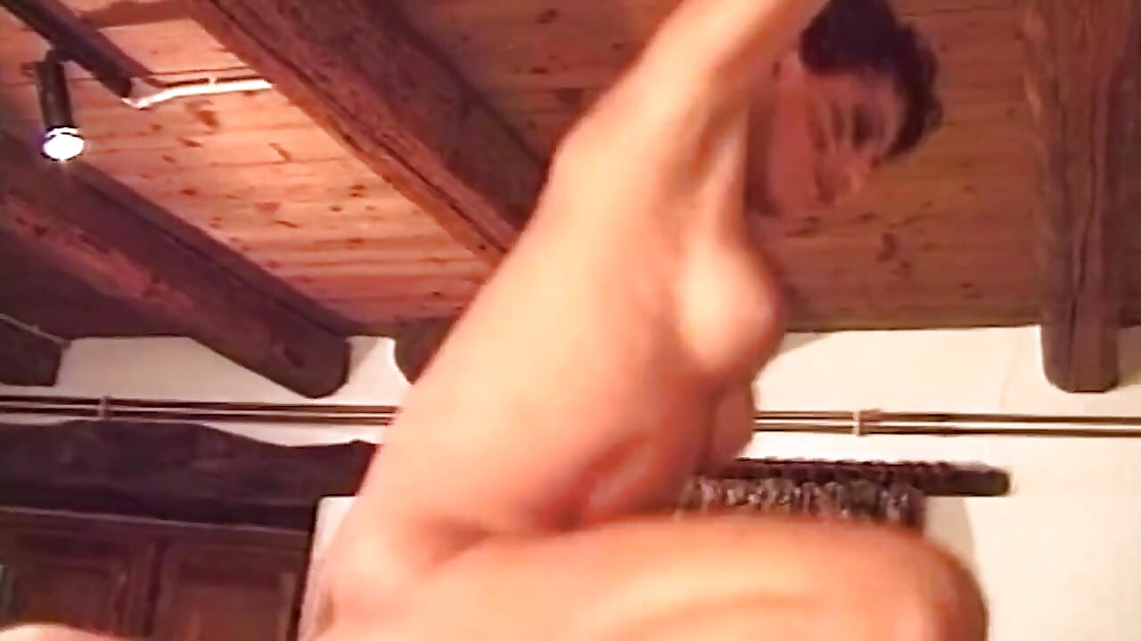 Mature Brunette Pisses Wildly and Flaunts Bulging Rosebud