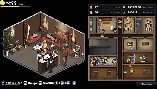 Şehvetli geleneksel masaj salonu - enon'un erotik masajı sekse dönüşüyor - hentai oyunu