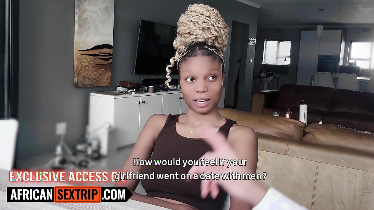 This BIG TITS EBONY TEEN swore she was too shy for camera... then spread wide and took my cock deep