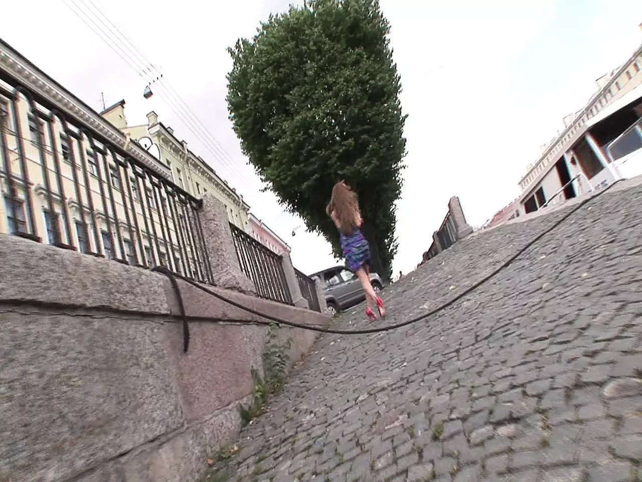 Street slut wants a cock in her ass