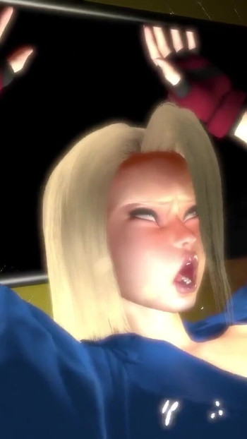 Thrilling moment from "Cammy Sex Cage Fight - Street Fighter Parody"