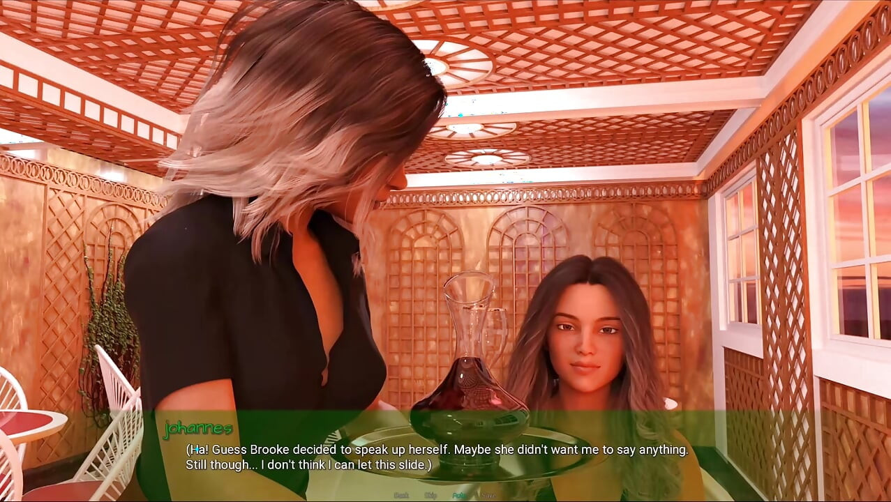 Radiant #2 - Johannes and the ladies had brecfast together... Johannes fucked the waiter in the bathroom