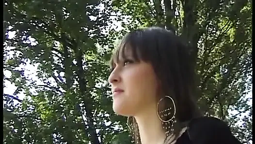 Outdoor Casting for a Pretty Student From Valencia!