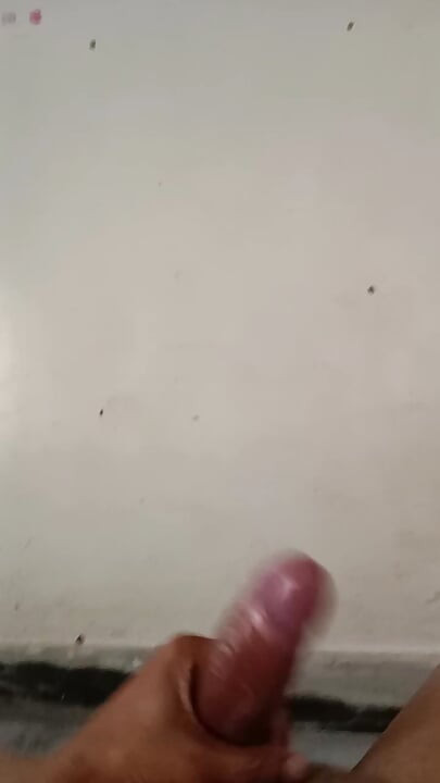 Young Boy Massaging Penis