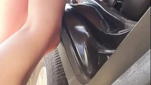 Sex in the Morning in the Park with a Hot Woman