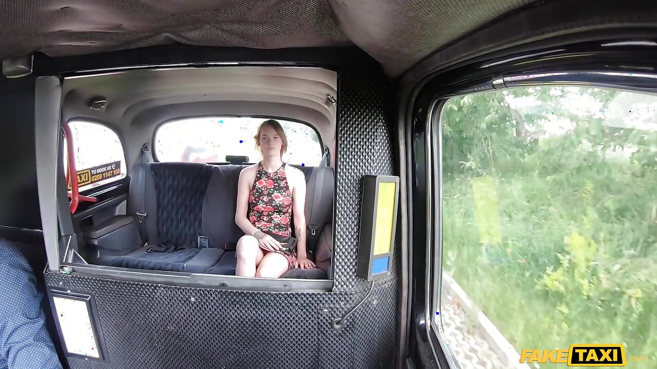 Fake Taxi - Peeping Cabbie Fucks Skinny Alt Redhead Ariela Donovan