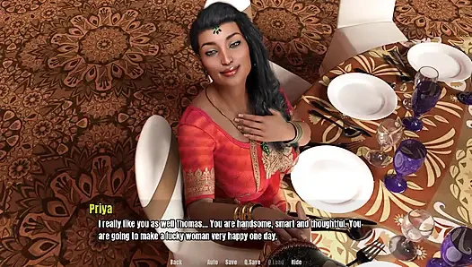 Grandma's house: Indian mature MILF and younger man on wedding ep.45