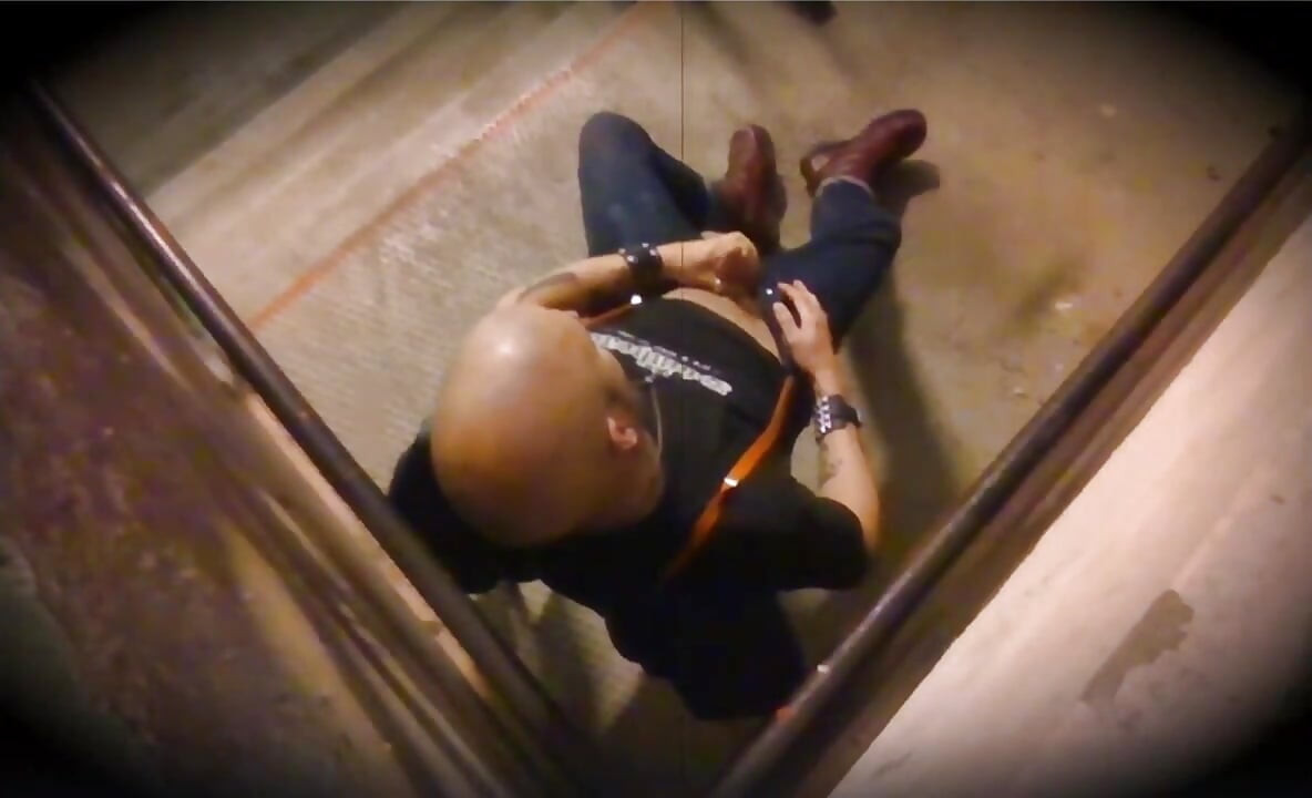 SKINHEAD jerking off