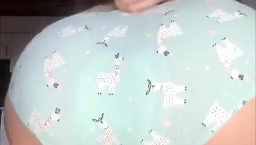 Piss on Feet Powerful Stream - Long Hair in Huge Pee Puddle