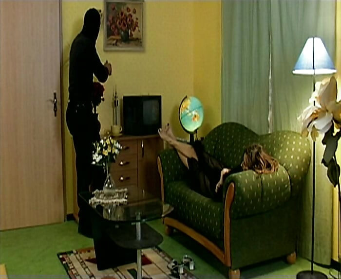 Brunette German Cougar with Naturals Rides Monster Cock in