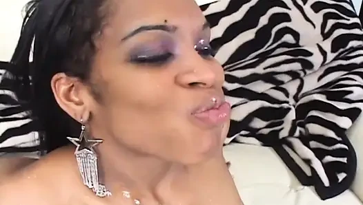 Big Cock for an Ebony Chubby Slut