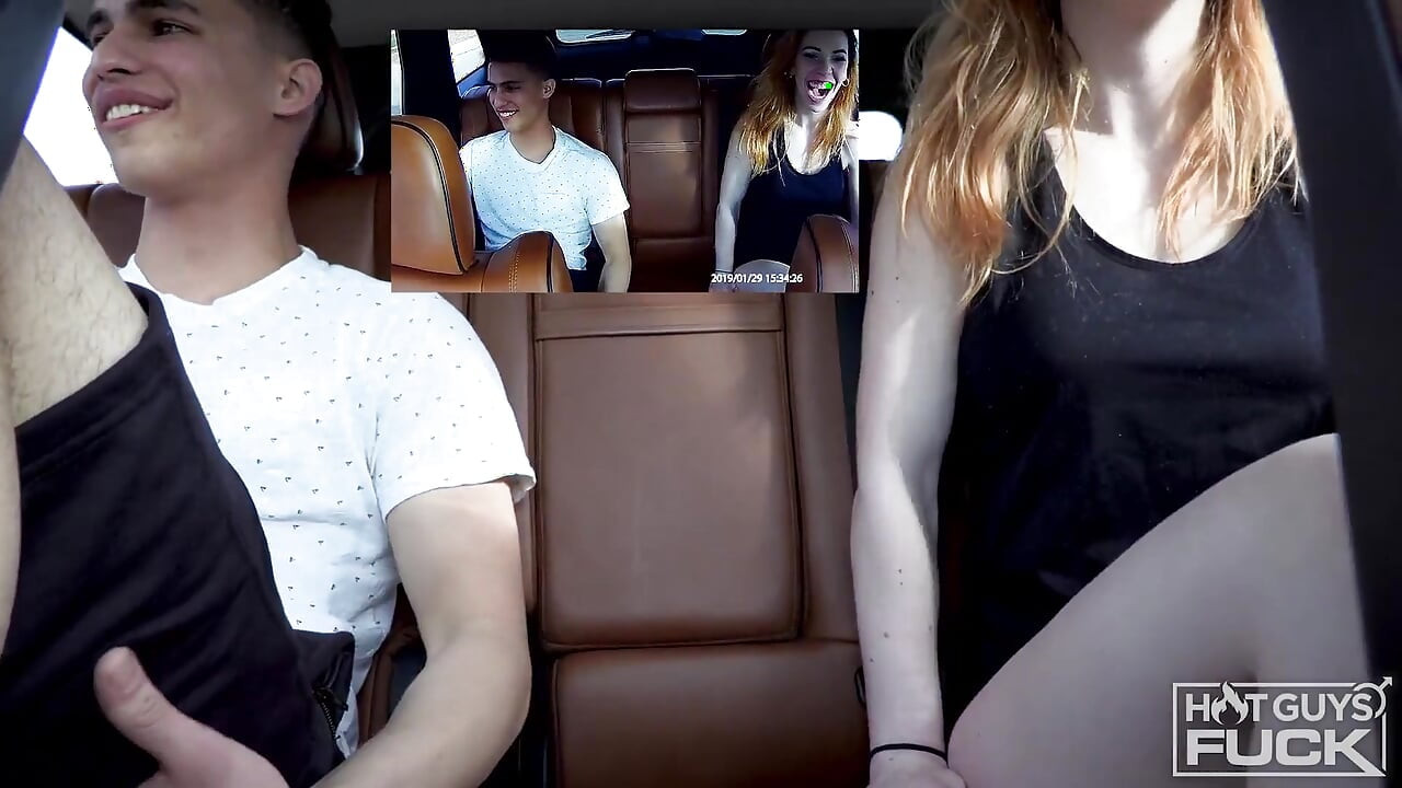 Huge Titty Slut Fucks Jock in Car Garage After Gym