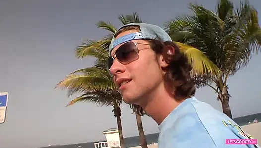 Perfect teen for fuck from the beach