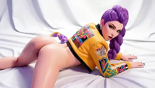 Rumi из Kpop Демон охотники танцуют обнаженной 03