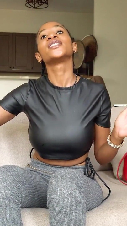 Key moment from "Bubble Butt Ebony Tight Pussy Railed POV Doggystyle In Amateur Casting"