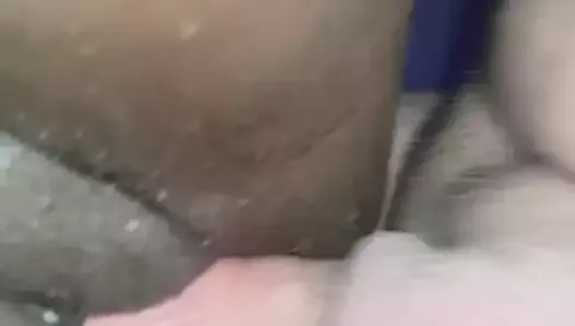 Black pussy and white dick