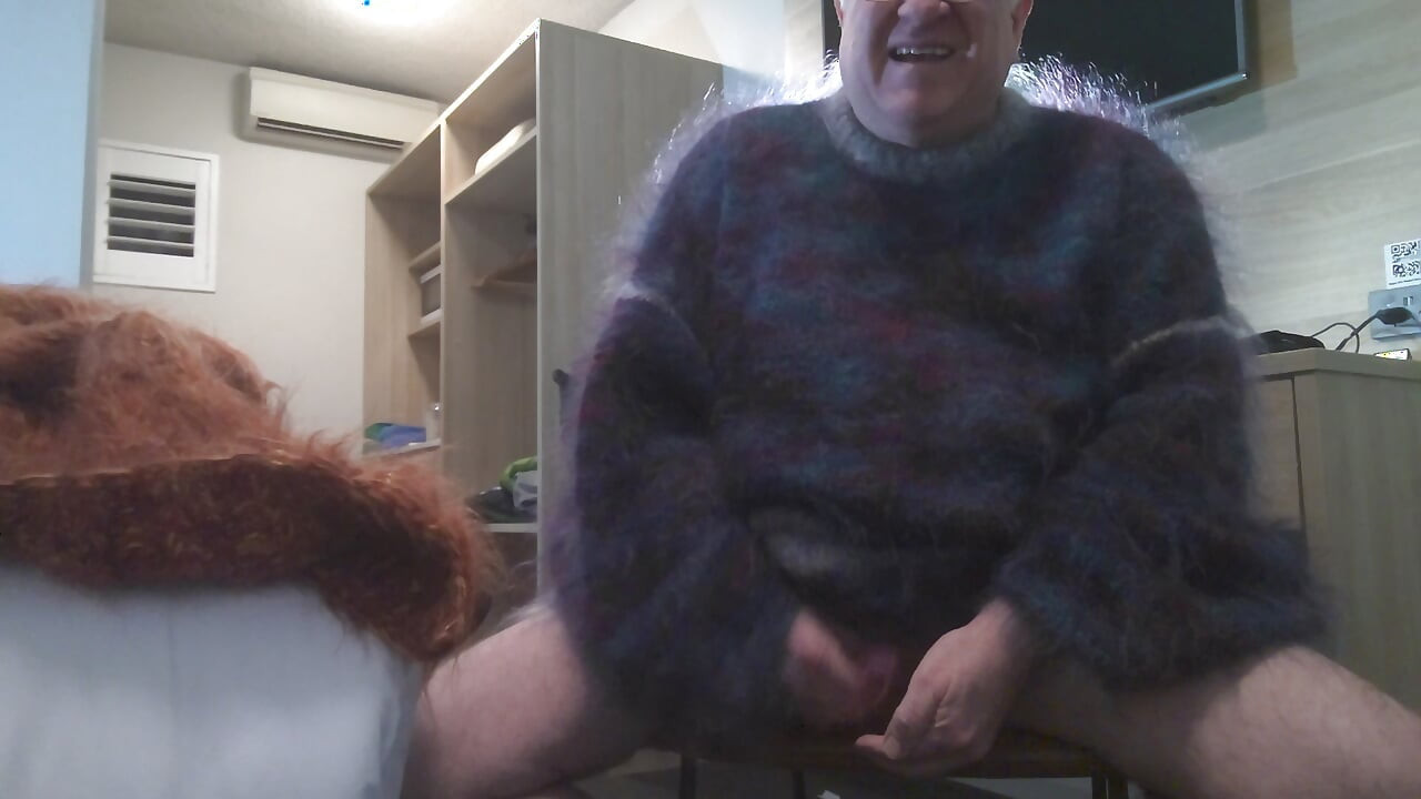 Mohair masturbation