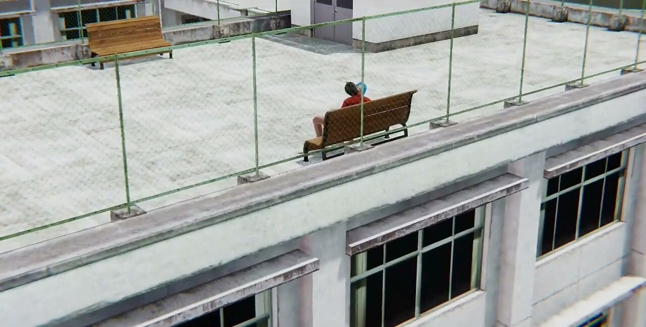 Jinx Rips a Man's Cock in Public - Lol Jinx Park Bench Handjob
