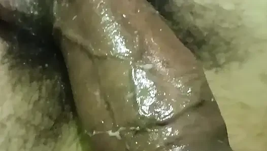 Siyah canavar sert yarak mastrubation