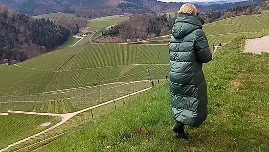 Mature Blonde Wife Enjoys Sex After Walk