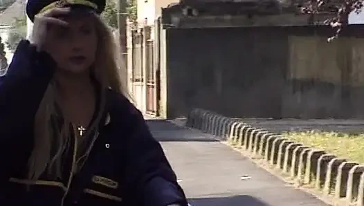 Schau dir diese spezielle session mit neckenden französischen schätzchen an