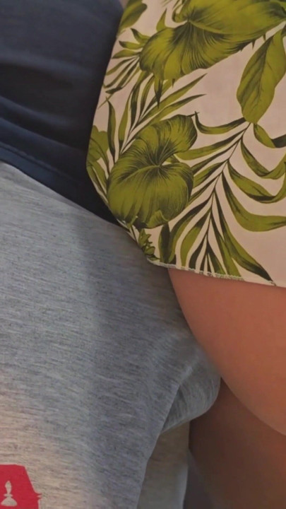 Forbidden Touch On Public! Shameless Stranger Touch Her With His Dick on Crowded Bus and Ejaculate Under Her Skirt | Clip 1