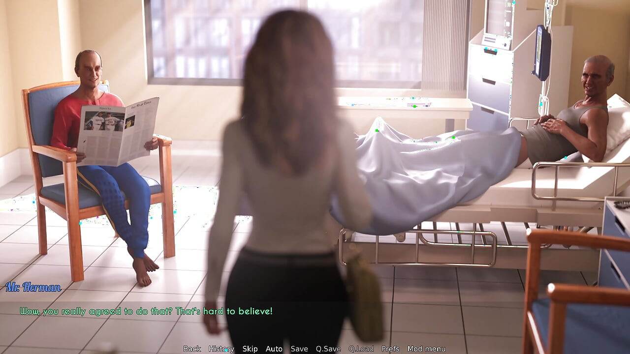 Awam Sophia and Amber - Arousing Moments While Caring for the Elderly - Part 1