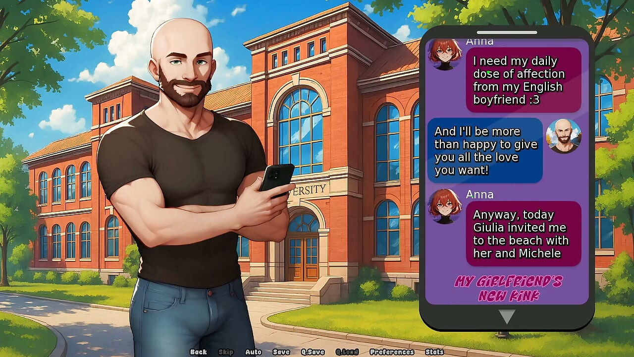 Komplett spel - Mina flickvänner nya kink, del 6