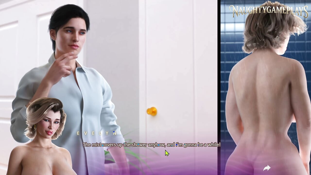 Big Ass Big Boobs MILF Stepmom Got Stuck While Sitting on His Lap -  Apocalust Part 03 By psychodelusional - 3D Game Replay