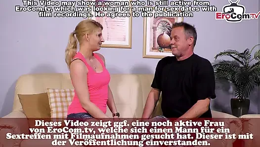Naive deutsche Stieftochter besucht ihren Stiefvater zum Sex