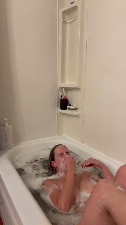 CUM watch EMMA in the BATH! Watch the water get even HOTTER!🔥 | Clip 3