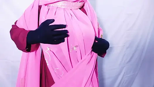 Indian beautiful hijabi Muslim couple thirsty for sex